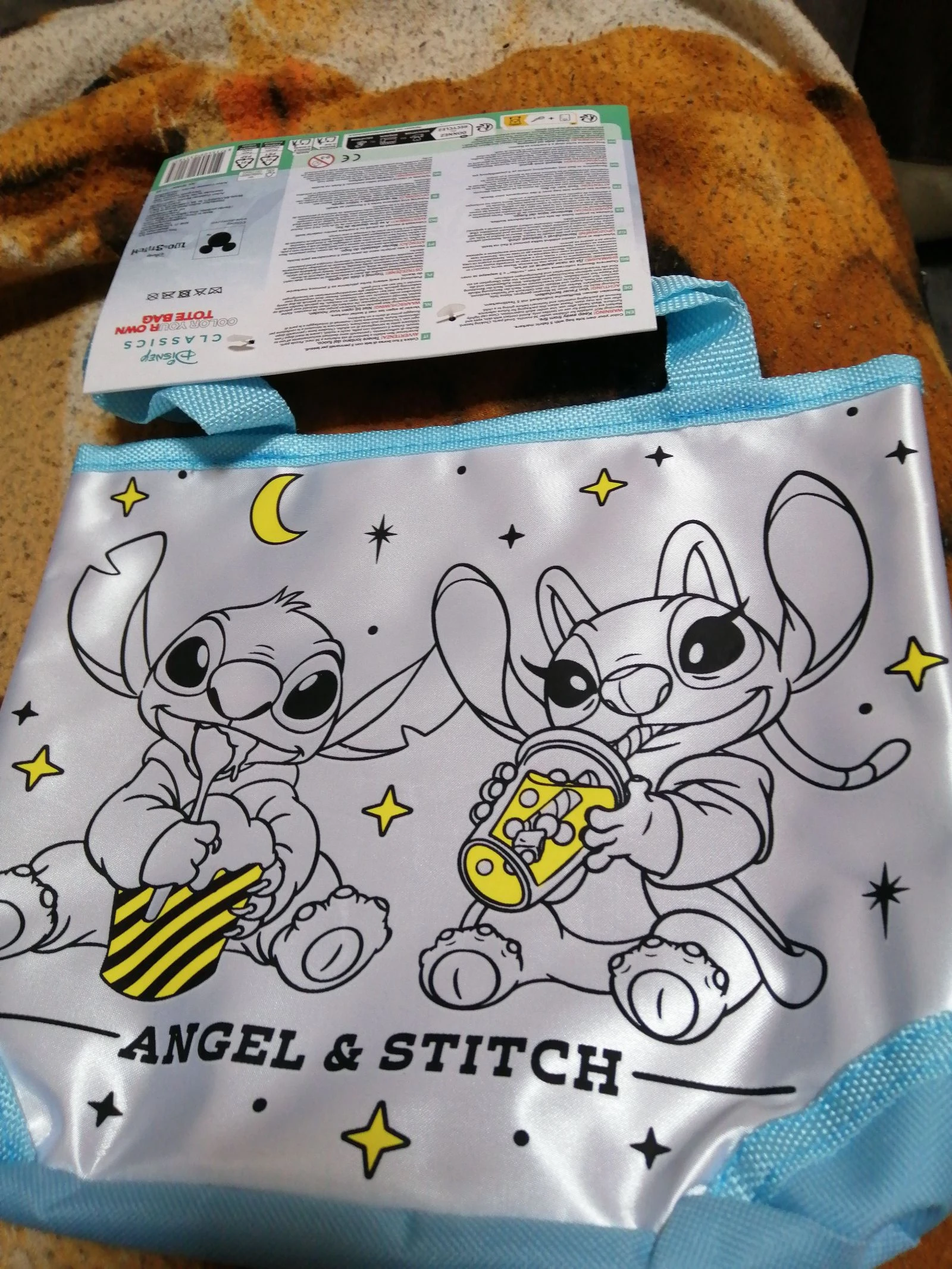 Pequena bolsa stitch para colorir – photo 2